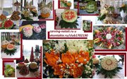 Декоративная резьба по фруктам и овощам (карвинг)