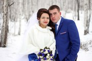 Свадьба в Томске,  зимой в  Парад парк отель